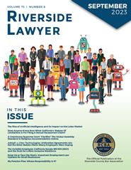 September 2023 - Riverside Lawyer Magazine
