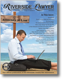September 2013 - Riverside Lawyer Magazine